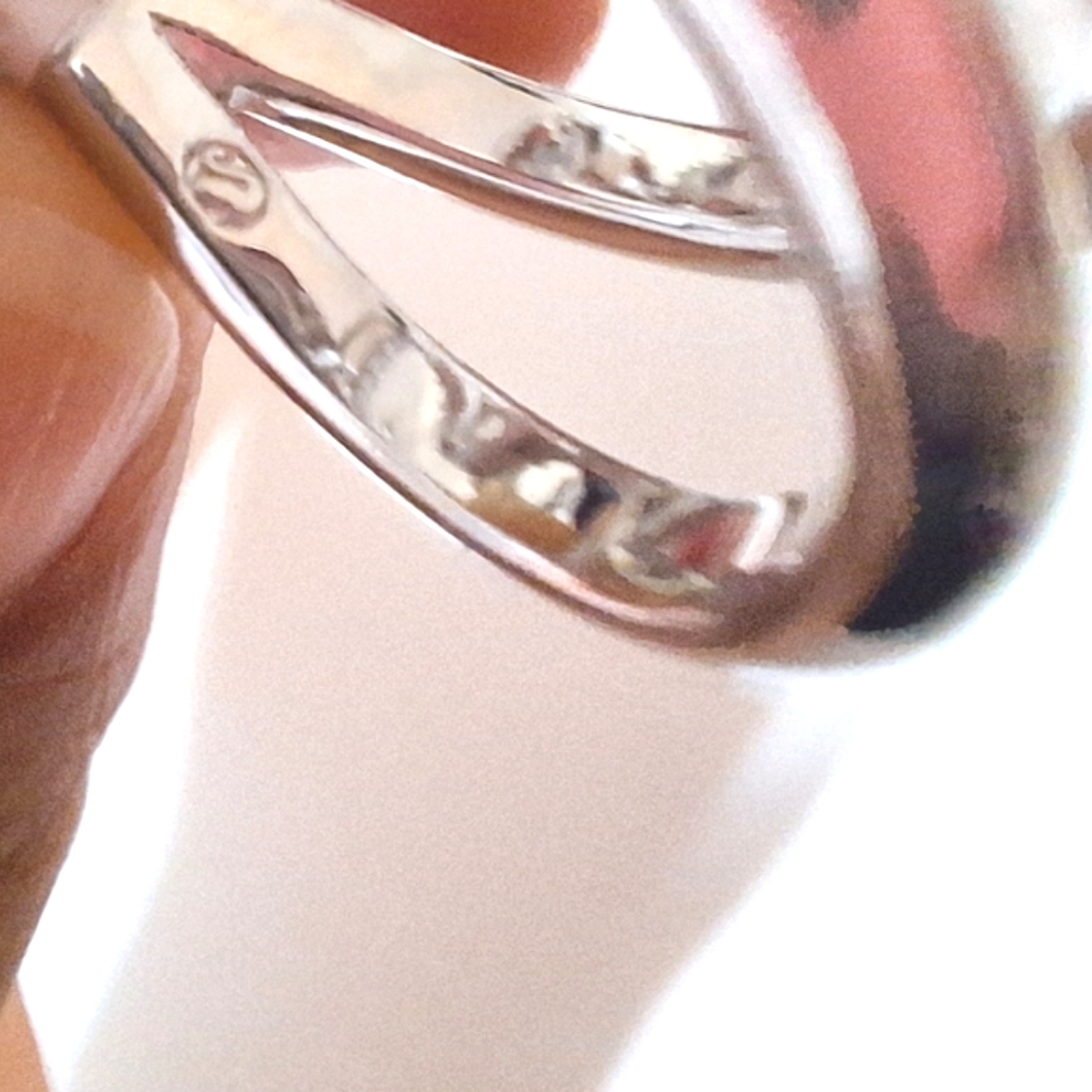 Nib Authentic Swarovski "Una" Two Swan Heart Love… - image 7